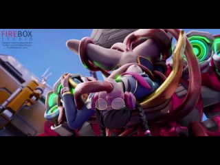 [overwatch]dva and tentacles