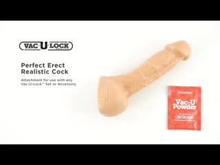 vac-u-lock - perfect erect realistic attachment